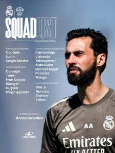 Read more about the article 皇馬對陣埃爾切大名單公布：姆巴佩與阿森西奧缺陣，陣容調整與戰術分析